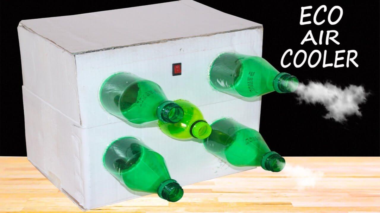 DIY: How to Decorate Air conditioner Using Recycled Items at Home